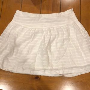 Old Navy White Mini Skirt
